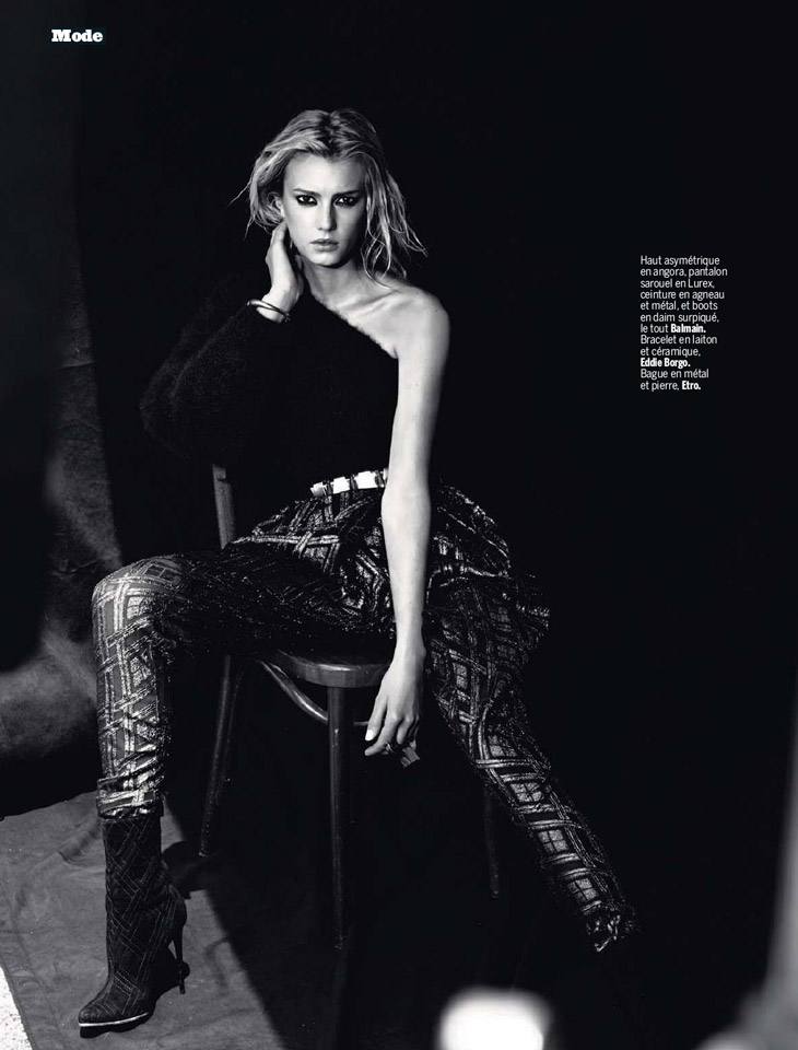 Sigrid Agren for L'Express Styles for Victor Demarchelier