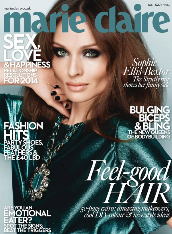 Sophie Ellis Bextor for Marie Claire UK by Daniel Gabbay