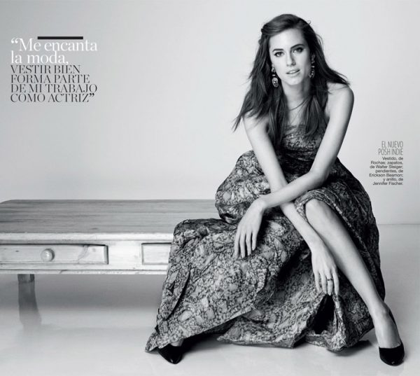 Allison Williams for Glamour Spain by Blossom Berkofsky