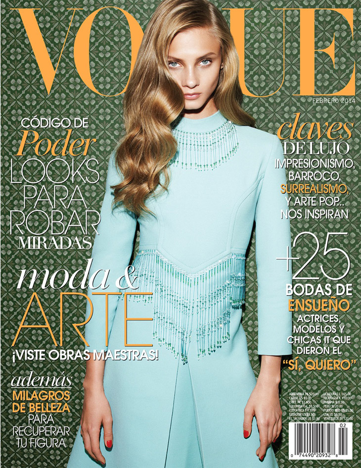 Anna Selezneva for Vogue Mexico by Nagi Sakai