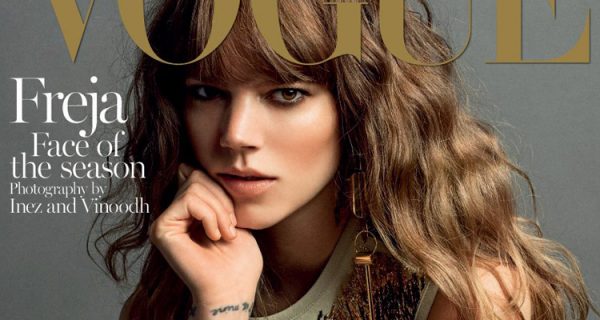 Freja Beha Erichsen in Louis Vuitton for Vogue Australia