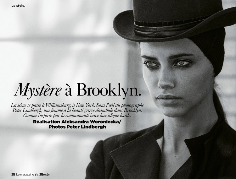 Adriana Lima, Adriana Lima editorial for Paris Vogue magazi…, sргεad ↔  ℓovε