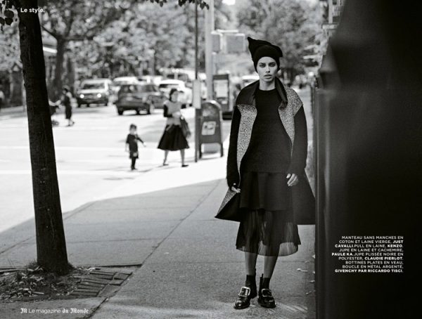 Adriana Lima for M Le Monde by Peter Lindbergh