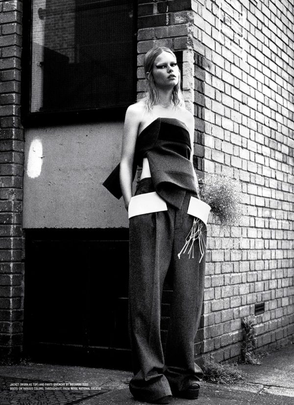 Anna Ewers for V Magazine by Willy Vanderperre