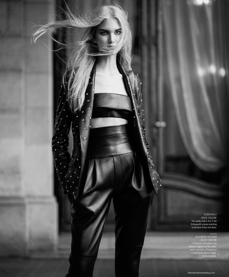 Anna Martynova for S/Style & Fashion by Benjamin Kanarek