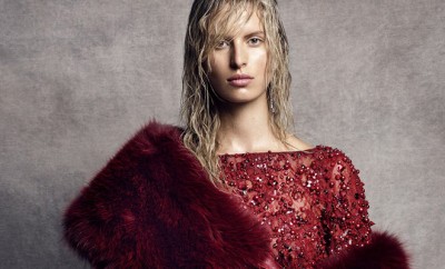 Karolina Kurkova for Vogue Spain by Nico Bustos