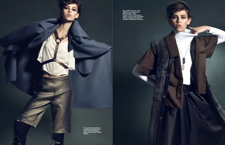 Amra Cerkezovic for ELLE Serbia by Marko Vulevic