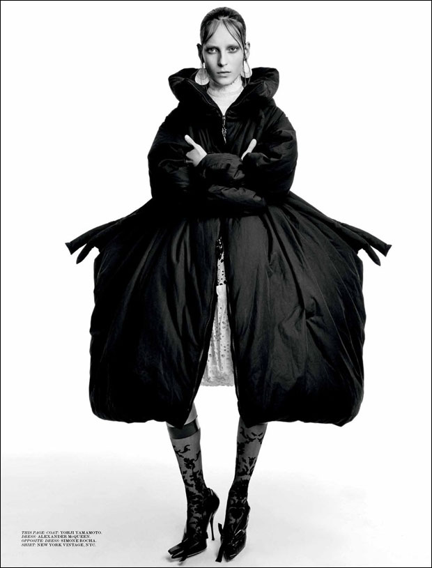 New Down by Patrick Demarchelier for Interview Magazine