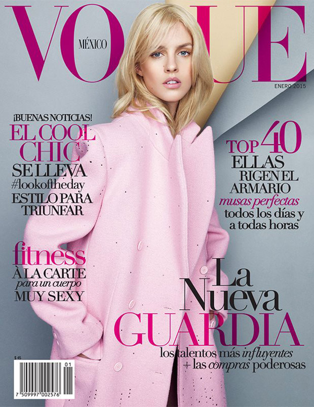 Julia Frauche for Vogue Mexico January 2015