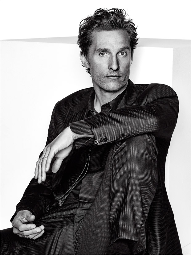 Matthew McConaughey for L'Optimum by Eric Ray Davidson