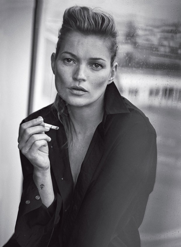 Kate Moss by Peter Lindbergh for Vogue Italia