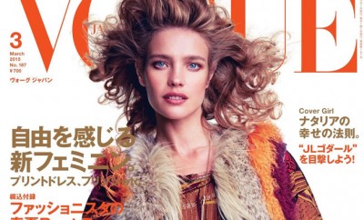 Natalia Vodianova in Gucci for Vogue Japan