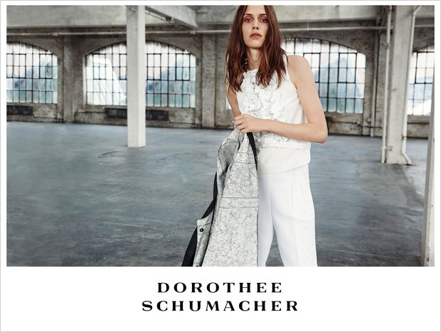 Georgia Hilmer for Dorothee Schumacher Spring Summer 2015