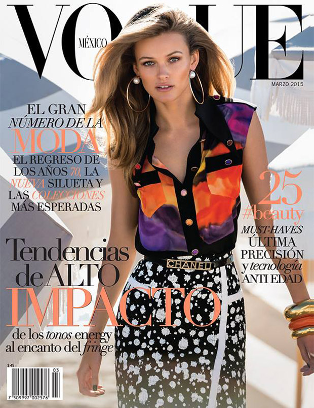 Edita Vilkeviciute for Vogue Mexico March 2015