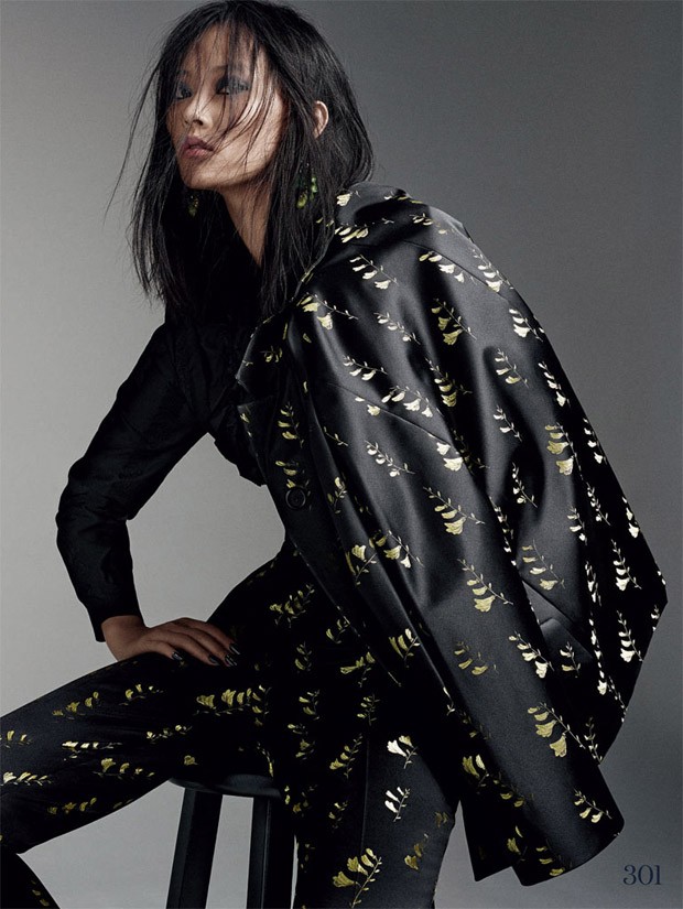 Li Xiao Xing by Bjarne Jonasson for Elle UK