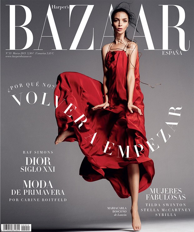 Mariacarla Boscono for Bazaar Spain by Txema Yeste