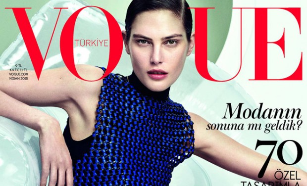 Catherine McNeil Covers Vogue Turkey April 2015