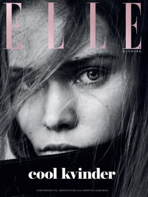 Kirstin Liljegren for Elle Denmark by Oliver Stalmans