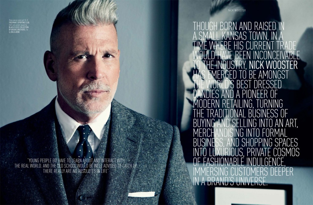 EXCLUSIVE: Nick Wooster For August Man Malaysia