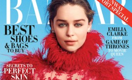 Emilia Clarke by Norman Jean Roy for Harper's Bazaar