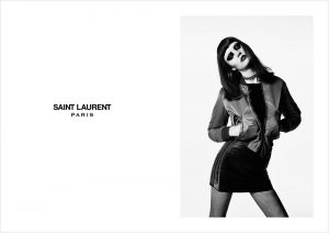 Flo Dron for Saint Laurent Fall Winter 2015.16