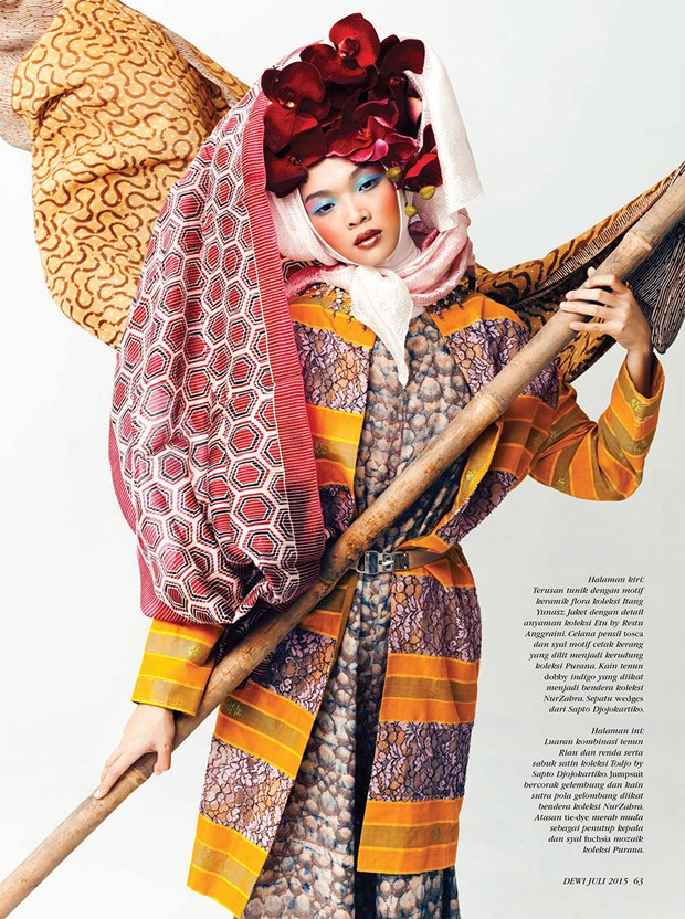 Kumandang Warna by Ryan Tandya for Dewi Magazine