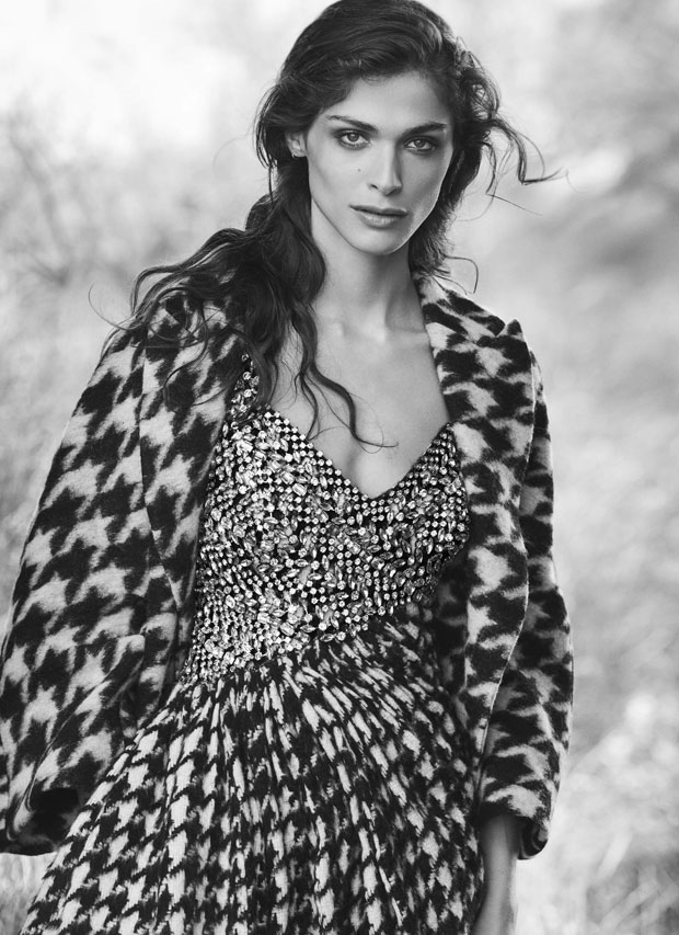 Elisa Sednaoui For Ermanno Scervino Fall Winter 2015