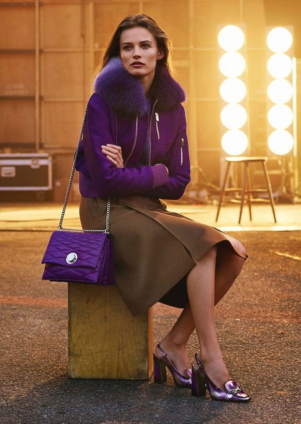 Edita Vilkeviciute for Bally Fall Winter 2015