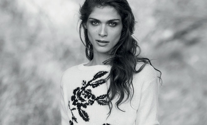 Elisa Sednaoui For Ermanno Scervino Fall Winter 2015