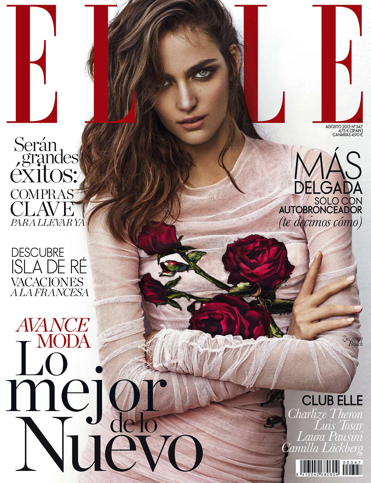 Top Model Zuzanna Bijoch Stuns for ELLE Spain