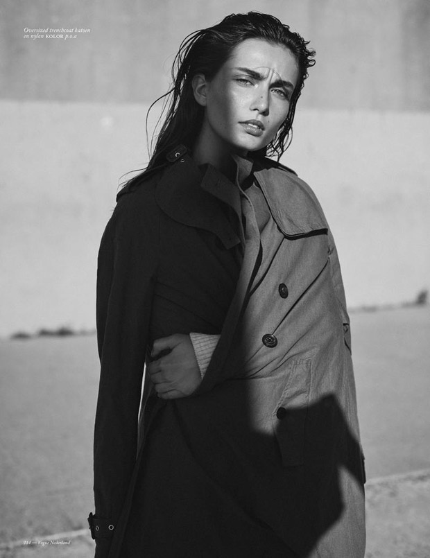 Andreea Diaconu for Vogue Netherlands