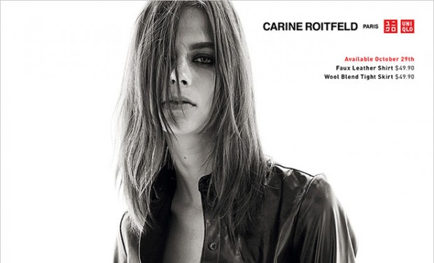 Lexi Boling For Uniqlo X Carine Roitfeld By Steven Meisel