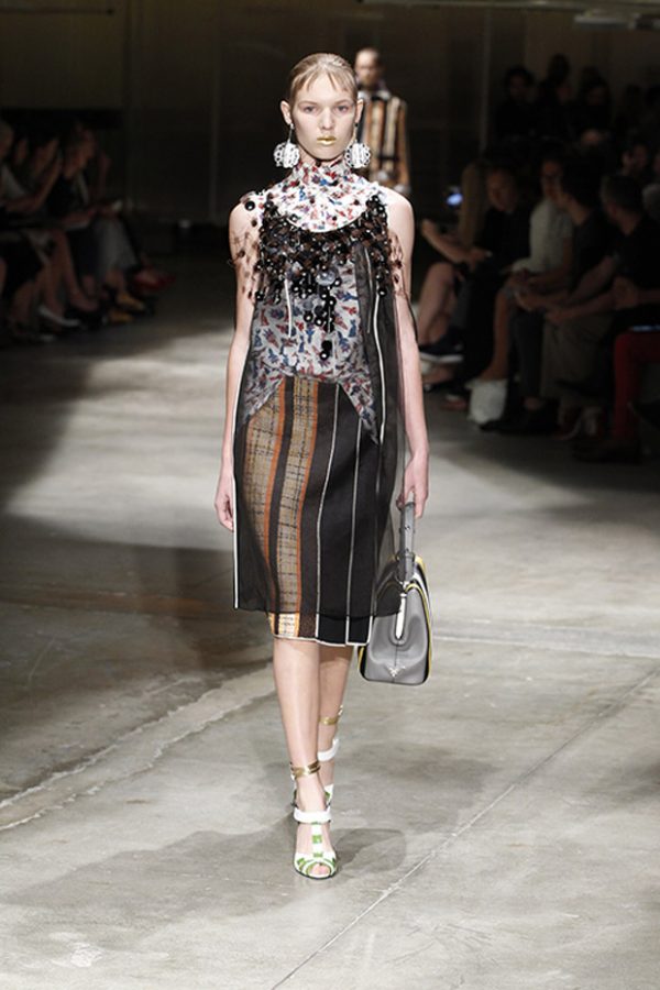 #MFW Prada Spring Summer 2016 Womenswear Collection