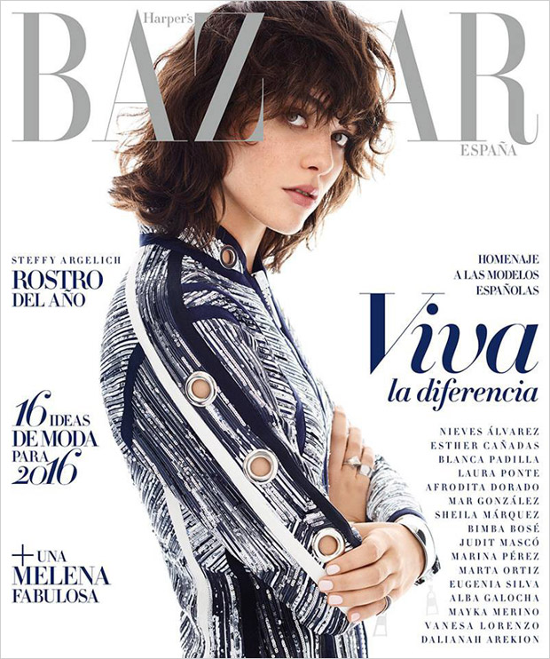 Steffy Argelich for Bazaar Spain by Zoltan Tombor