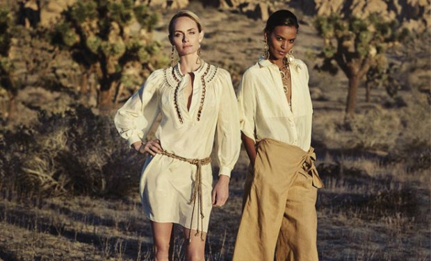 Amber Valletta & Liya Kebede for Alberta Ferretti Spring Summer 2016