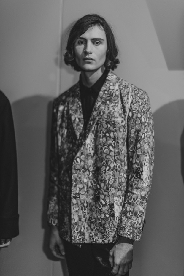 #LCM Backstage at Casely-Hayford Fall Winter 2016.17