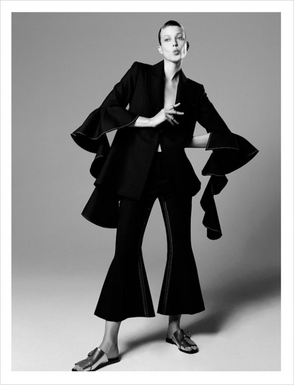 Larissa Hofmann for Vogue Ukraine by Nagi Sakai
