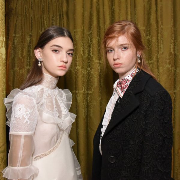 Backstage at Miu Miu’s Autumn 2016 Presentation