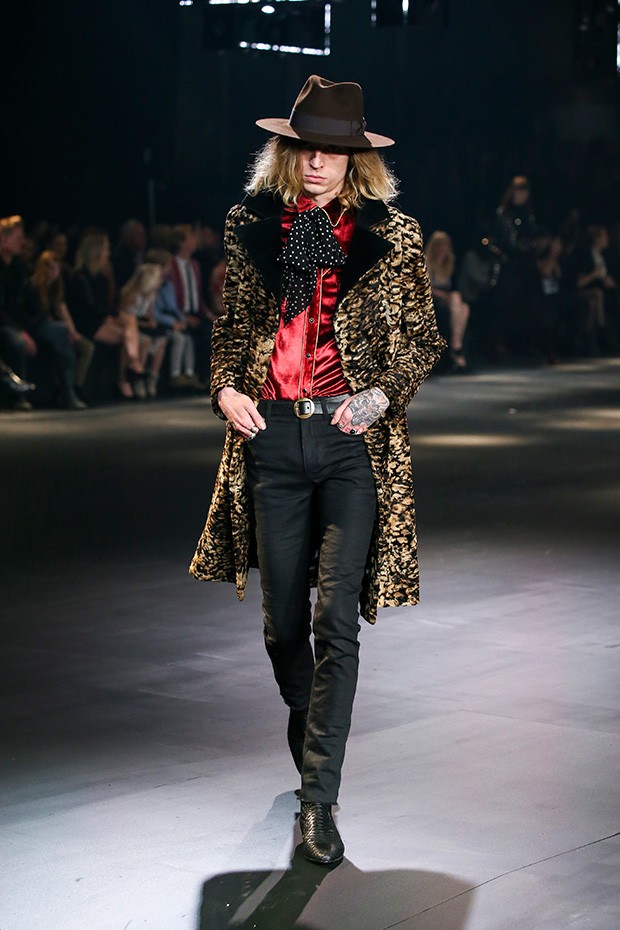 Hedi Slimane Presents Saint Laurent FW16 Collection In LA - DSCENE