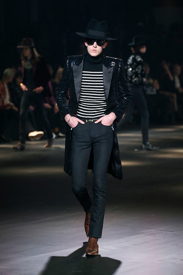 Hedi Slimane Presents Saint Laurent FW16 Collection In LA - DSCENE