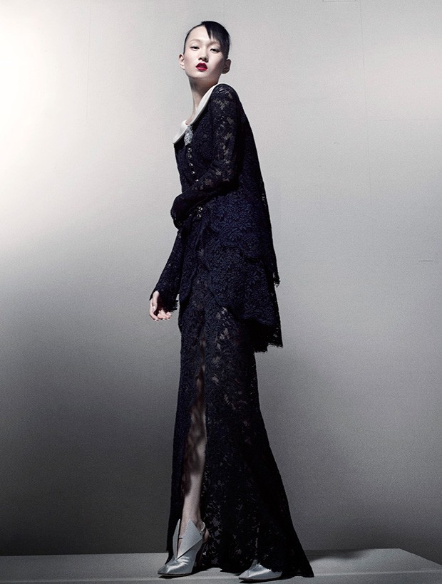 Chanel Couture Takes The Pages of Glass Magazine Shot by Tim Wong - DSCENE