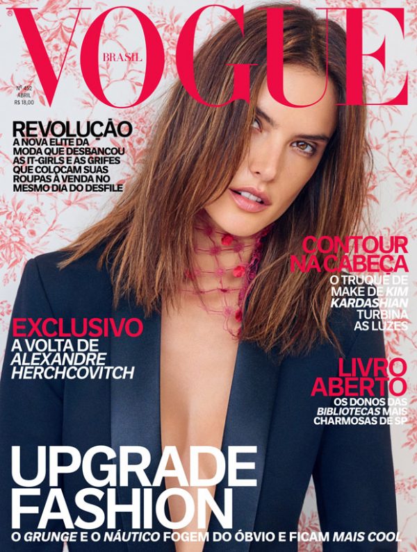 Alessandra Ambrosio Covers Vogue Brazil April 2016