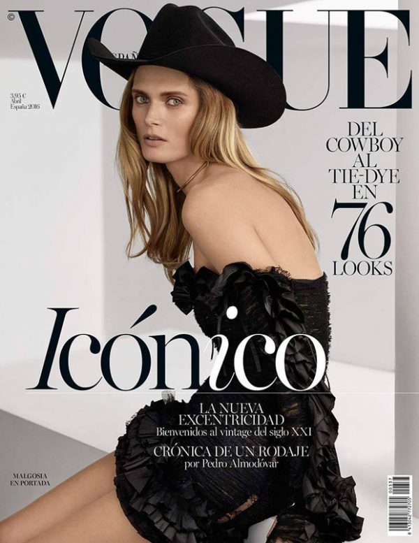 Malgosia Bela Covers Vogue Spain April 2016