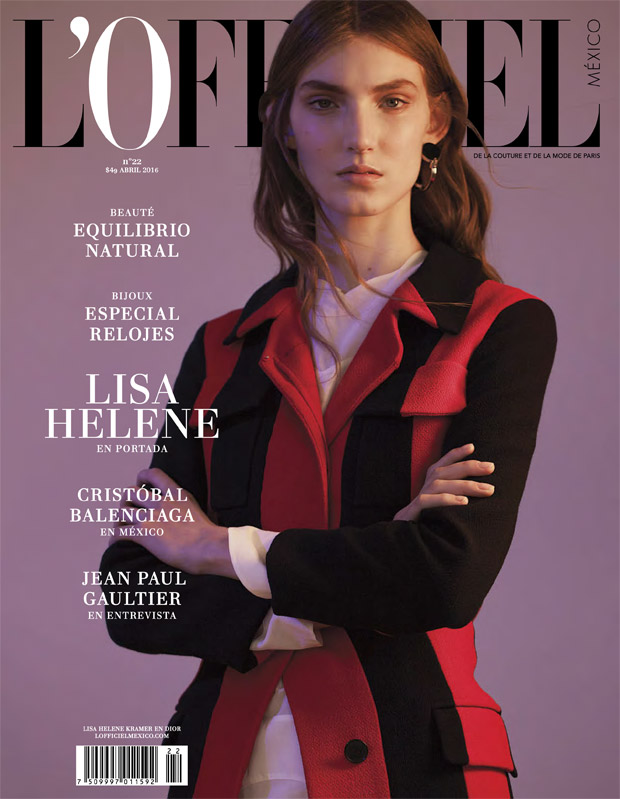 Lisa Helene for L'Officiel Mexico by Luca Campri