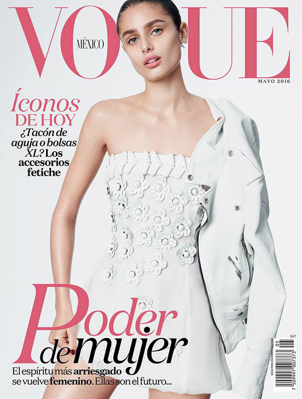 Taylor Hill Covers Vogue Mexico May 2016