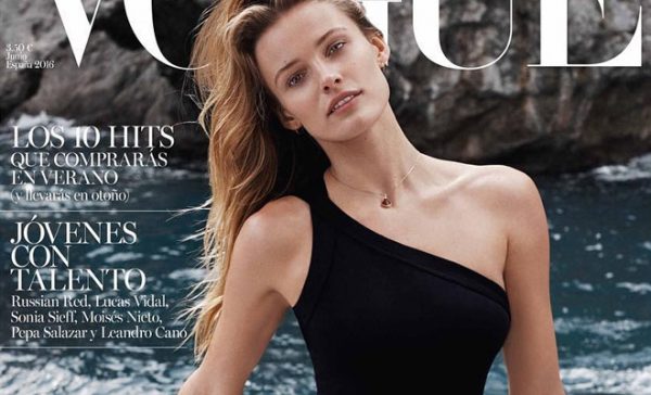 Edita Vilkeviciute Covers Vogue Spain June 2016