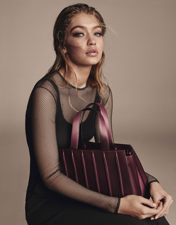 Gigi Hadid for Max Mara Accessories Fall Winter 2016.17