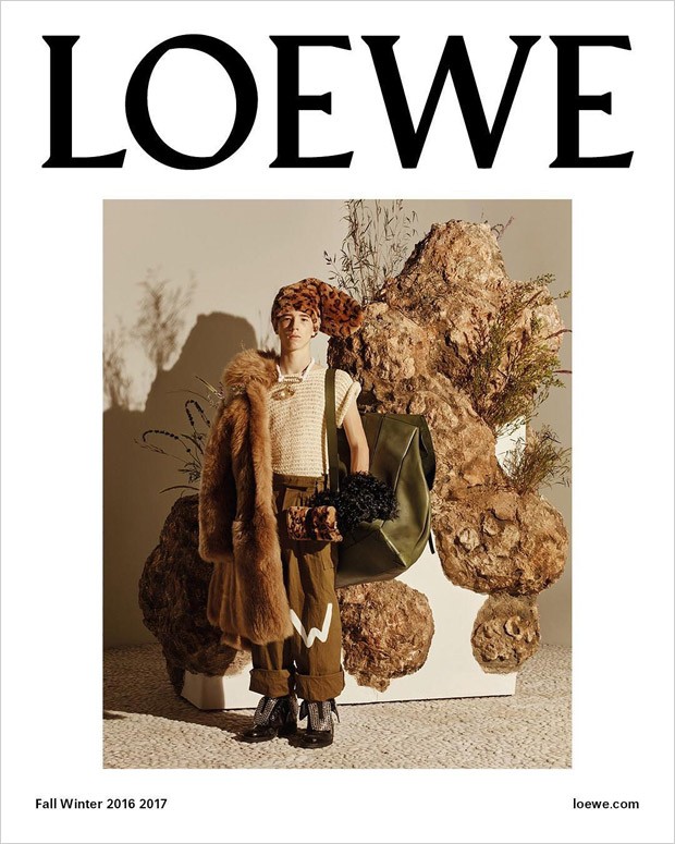 Loewe Fall Winter 2016.17 Campaign by Steven Meisel