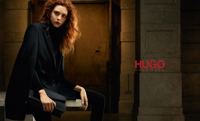 Natalie Westling for HUGO by Hugo Boss Fall Winter 2016.17