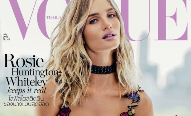 Rosie Huntington-Whiteley for Vogue Thailand by Russell James